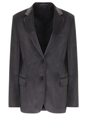 Пиджак вельветовый SASHAVERSE. Цвет: серый