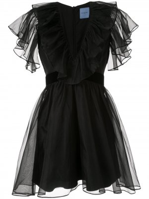 Платье мини Sandpiper Macgraw. Цвет: черный