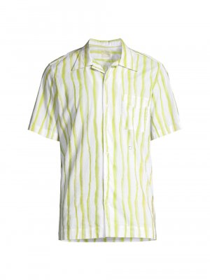 Рубашка с пуговицами спереди Venice , зеленый Massimo Alba