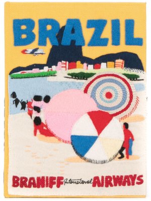 Клатч Brazil с виде книги Olympia Le-Tan. Цвет: желтый