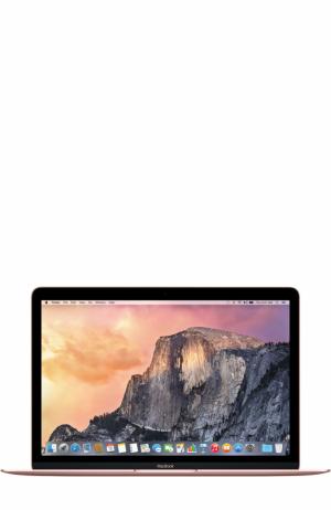 MacBook 12 early 2016 с дисплеем Retina 256GB Apple. Цвет: розовый