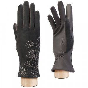 Перчатки, размер 7.5, серый ELEGANZZA. Цвет: серый/grey