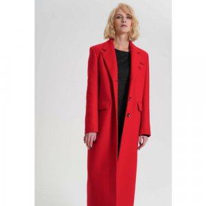 Пальто , размер M, красный EDGE. Цвет: красный