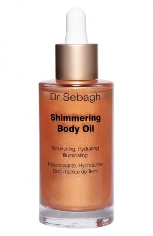 Мерцающее увлажняющее масло Shimmering Body Oil (50ml) Dr Sebagh. Цвет: бесцветный