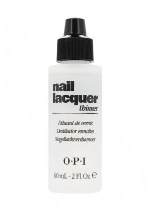 Жидкость для разбавления лака O.P.I Nail Lacquer Thinner, 60 мл. Цвет: белый