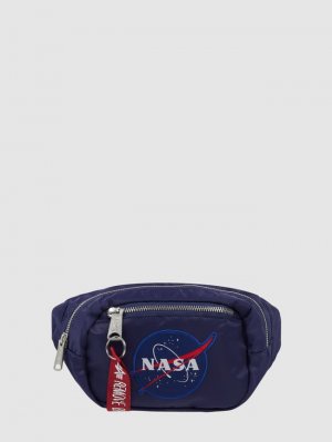 Поясная сумка из текстиля модель НАСА , темно-синий Alpha Industries