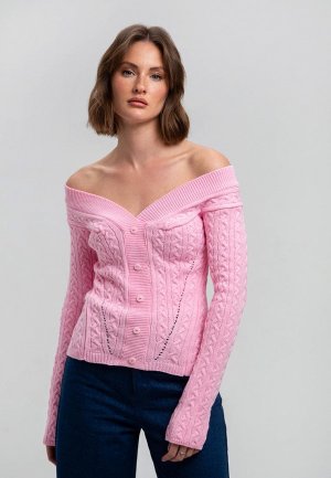 Пуловер Fors. Цвет: розовый