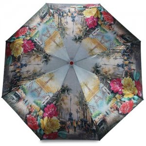 Зонт, коралловый PLANET. Цвет: коралловый