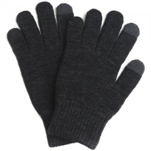 Перчатки baon с сенсорными пальцами , размер: Без/раз, серый. Цвет: серый