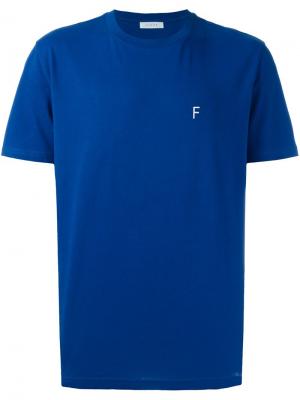 Классическая футболка Futur. Цвет: синий