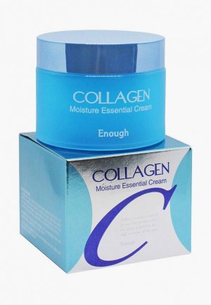 Крем для лица Enough Collagen moisture essential cream с коллагеном антивозрастной, 50 г. Цвет: белый