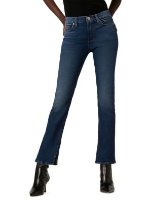 Узкие прямые джинсы Nico до щиколотки , синий Hudson