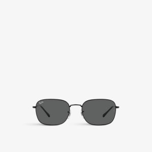 RB3706 солнцезащитные очки в металлической оправе с фирменными линзами оправе-подушке , черный Ray-Ban