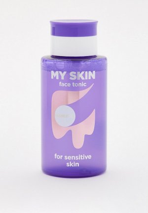 Тоник для лица Manly Pro органический чувствительной кожи MY SKIN TS, 250 мл. Цвет: прозрачный