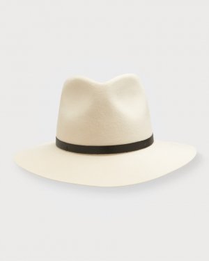 Упаковываемая шерстяная шляпа Luca Core Fedora Janessa Leone Leoné