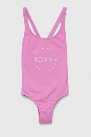 Детский сплошной купальник , розовый Roxy