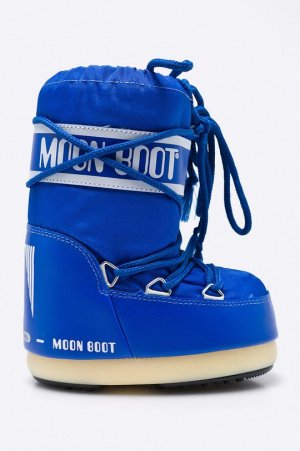 - Оригинальные детские зимние ботинки, синий Moon Boot