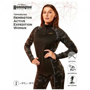 Термобелье Active Expedition Woman, р. L Remington. Цвет: черный