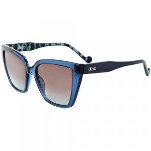 Солнцезащитные очки , синий LIU JO. Цвет: синий