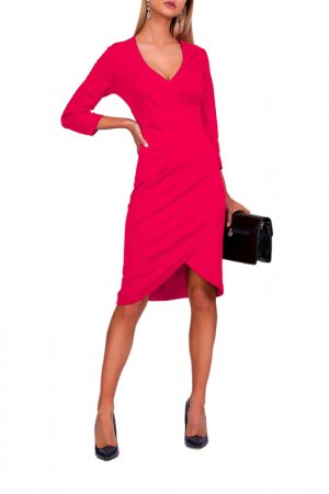Платье FABIEN DE FERANTE. Цвет: пурпурный