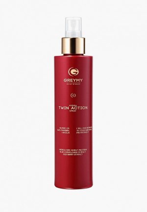 Спрей для волос Greymy Hydra Twin Action Spray, 200 мл. Цвет: красный