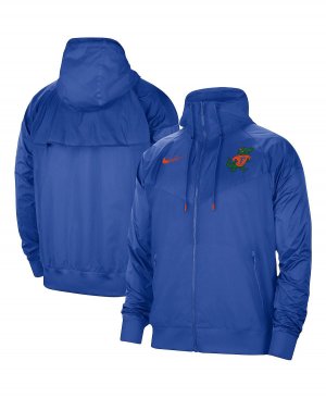 Мужская куртка royal florida gators windrunner с регланами и молнией во всю длину Nike
