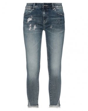 Укороченные джинсы FRACOMINA. Цвет: синий