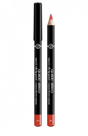 Карандаш для губ Smooth Silk Lip Pencil, оттенок 6 Giorgio Armani. Цвет: бесцветный