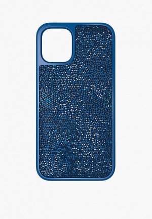 Чехол для iPhone Swarovski® 12 Mini Glam Rock. Цвет: синий