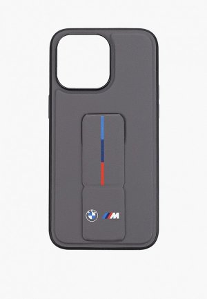 Чехол для iPhone BMW 15 Pro Max, GripStand. Цвет: серый