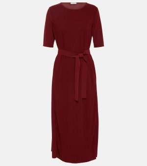 Платье миди Leisure Pattino из джерси MAX MARA, красный Mara
