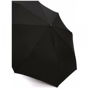 Мини-зонт , черный Три слона. Цвет: черный