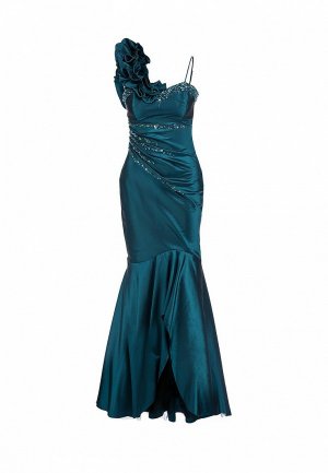 Платье Corleone CO978EWDBP46. Цвет: зеленый