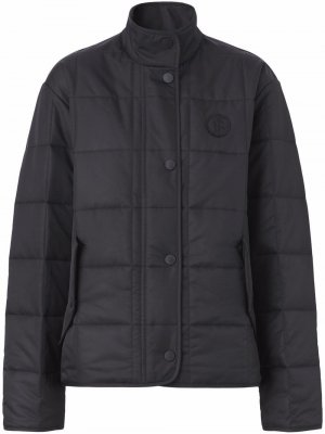 Monogram motif puffer jacket Burberry. Цвет: черный