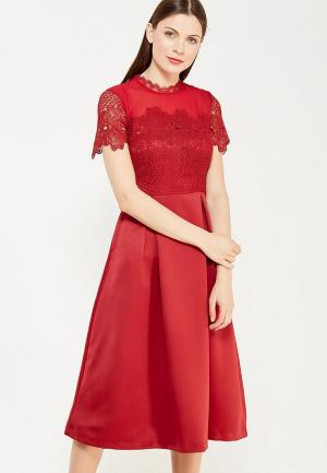 Платье Lucy & Co.. Цвет: красный