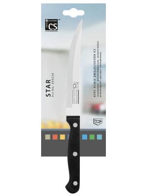 Нож универсальный серии STAR, 13 см Koch Systeme. Цвет: черный, серебристый
