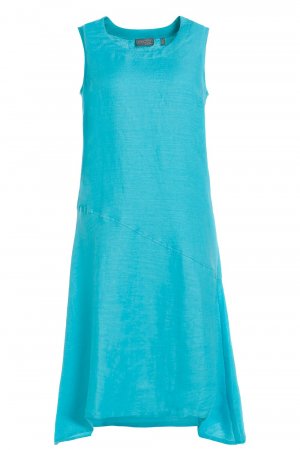 Летнее платье 805956, синий Ulla Popken