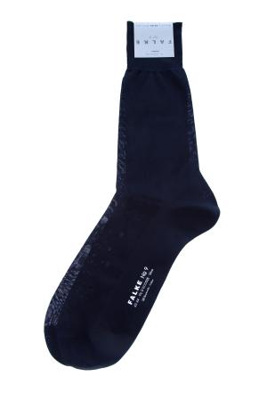 Носки №9 Maco с высоким голенищем из египетской пряжи Karnak FALKE. Цвет: синий