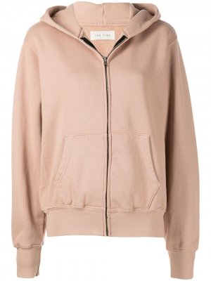 Zip-up cotton hoodie Les Tien. Цвет: бежевый