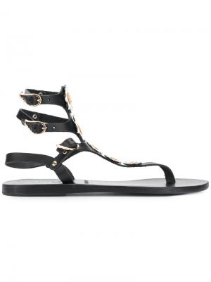 Сандалии Valentina Ancient Greek Sandals. Цвет: черный
