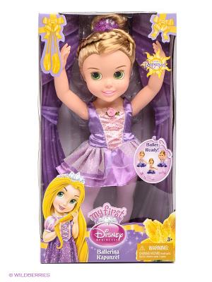 Кукла Малышка Принцесса Disney - балерина Рапунцель Jakks. Цвет: сиреневый