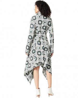 Пальто Uneven Blanket Coat, цвет Grey Crochet Norma Kamali
