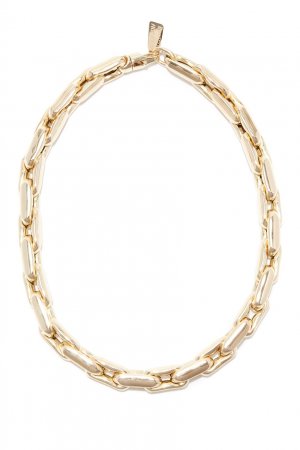Ожерелье из 14-каратного золота Medium Lauren Rubinski. Цвет: золотой