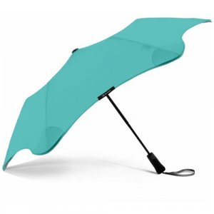 Мини-зонт, бирюзовый Blunt. Цвет: бирюзовый/зеленый