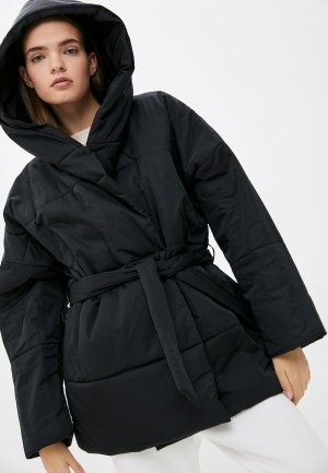 Куртка утепленная Vera Nicco. Цвет: черный