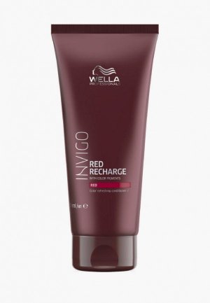 Бальзам для волос Wella Professionals INVIGO RED RECHARGE красных оттенков, 200 мл. Цвет: коричневый