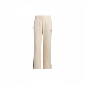 Originals Trefoil Flared Pants With Logo Embroidery And Three-Stripes Print Women Bottoms Rock-Sandstorm IP3001 Adidas