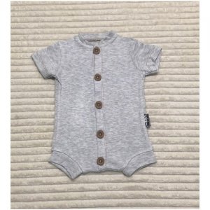 Песочник BC детский, на пуговицах, размер 68 см, серый. Цвет: серый