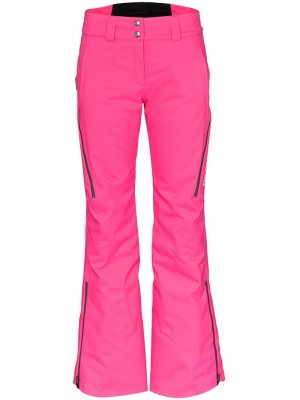 Лыжные брюки с сетчатыми вставками Colmar. Цвет: розовый