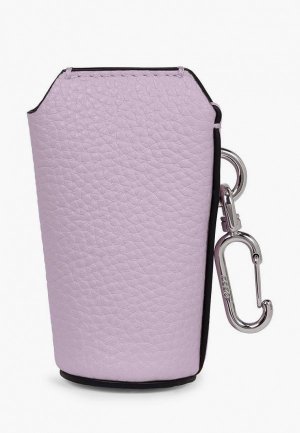 Ключница Ecco Textureblock Pot Bag Mini. Цвет: фиолетовый